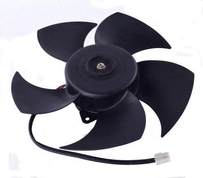 China Waterproof Long Life Bus Air Conditioning DC Brush Motor Cooling Fan 12V/24V 12 Inch Axial Type 5 Straight Blades From China Factory for sale