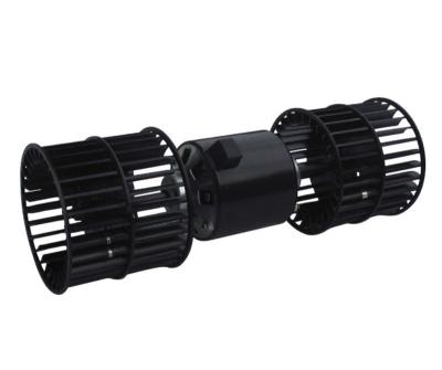 China High cooling technology for bus air conditioner evaporator fan double wheel DC brush motor 12V and 24V SPAL from China manufacture Ruixi for sale