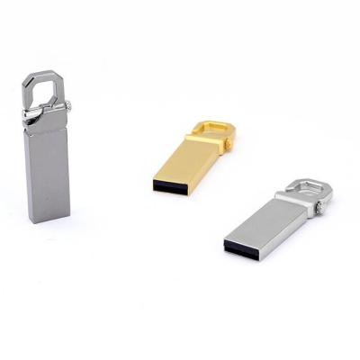 China High Quality Ex-factory Price Metal Light Up Usb Drive Flash 2.0 32GB For HP for sale