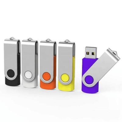 China Plastic Cheap Pivot USB Flash Memory OEM Usb Flash Drive 1gb 2gb 4gb 8gb 16gb With Free Logo for sale