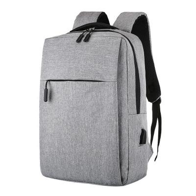 China Slim Solid Color Backpack Laptop Bags Bag Custom Durable Waterproof Business Travel Oxford School Bags Laptop Backpack Logo for sale