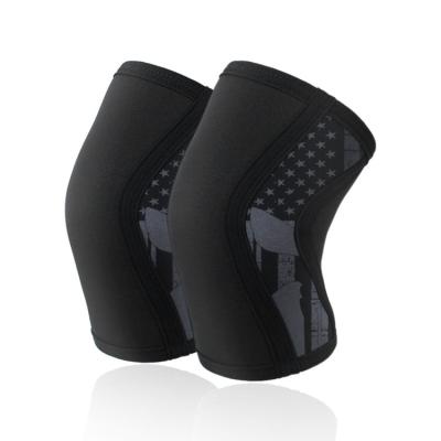 China Premium Breathable Compression Sports Fitness Neoprene Knee Sleeve Universal Flexible Knee Brace for sale