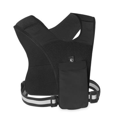 China Packet Phones New Arrival Straps Outdoor Accessories Holder Running Phone Bag Vest With Adjustable Belt for sale