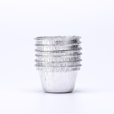 China 200ml Disposable Food Aluminum Foil Baking Cup Pudding Cup Soup Bowl Round Casserole for sale