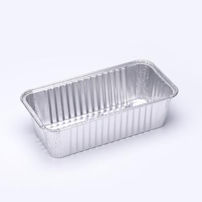 China Brand New 110ml Disposable Food Packaging Pan Lid Oven Food Bake Alimioum Foil Container Tray for sale