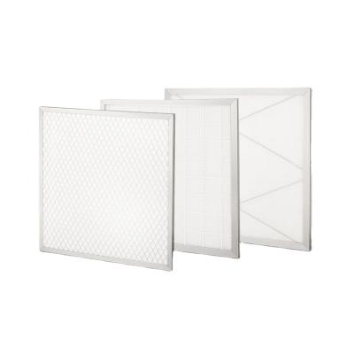 China Environmentally-friendly Dust-proof Plate Workshop Air Conditioning Filter Synthetic Fiber Center Dust Filter Medium-efficiency for sale