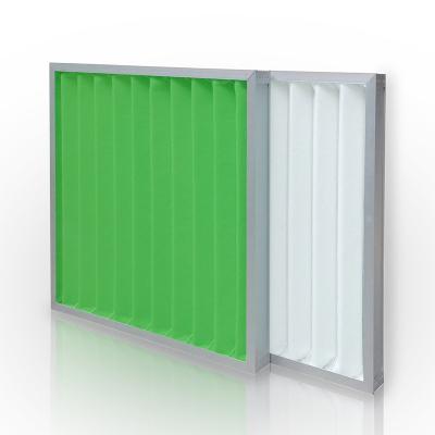 China Eco-friendly Washable Aluminum Primary Efficiency Synthetic Fiber Mother-son Frame Air Filter Aluminum Frame Filter for sale