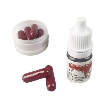 China Shaped Artificial Blood Shadow Maker Makeup Spitting Capsules With Blood for sale