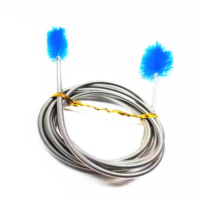 China Hot Sale Stainless Steel Wire Algae Cleaning Brush Aquarium Tube Viable Pipe Cleaner for sale