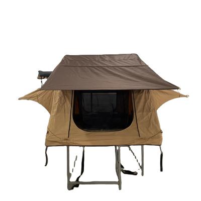 China Cheapest Folding Hatchback Waterproof Roof Top Tent Cheapest Waterproof Windproof Sedan Pickup Truck Tent Easy Assemble Roof Top Tent for sale