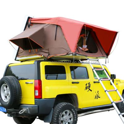 China Extended Type The Latest Luxury Car Travel Explosion 2-3 People Camping Special Roof Tent for sale