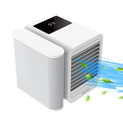 China Air Cooler with Water Tank USB Portable Mini Indoor Desktop Air Conditioner Space Fan Personal Air Cooler with Water Tank for sale