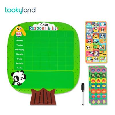 China 2021 New Kids Toys Daily Calendar Games Colorful/Safe/Environmental Magnetic Toys For Children for sale