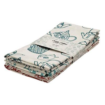 China QUICK DRY luxury tea towels wholesale 100% cotton custom reactive digital printed tea towel for sale