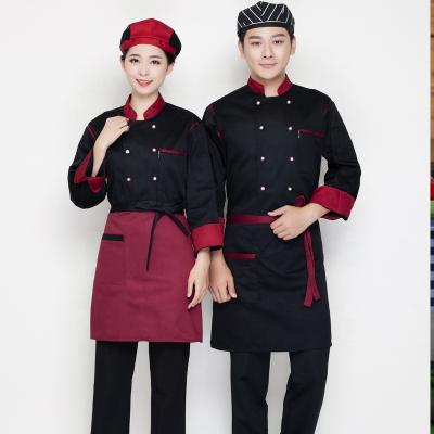 China Restaurant Anti-static High Quality Hotel Design Executive Chef Uniform For Women for sale