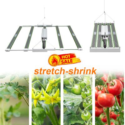 China Seed seeding pvisung spider band retractable commercial foldable UV lamp spectrum indoor UV plant lm301b led to grow light bar for sale