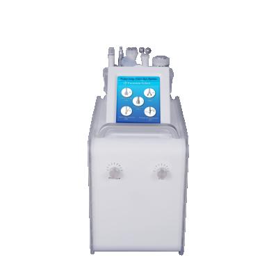 China Face Lift AYJ-X18 (CE) 2019 new 5 in 1 multifunctional silk skin machine hot sale microcurrent microdermabrasion machine for sale