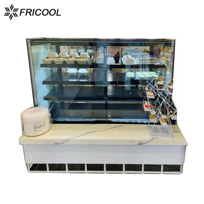 China Caja refrigerada almacenamiento de la tienda de delicatessen de la torta de R134a en venta