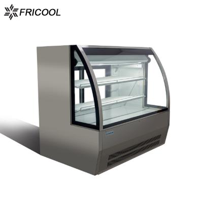 China 12,3 vitrina refrigerada tienda de delicatessen 230V 50HZ de Cu.Ft Digitaces en venta