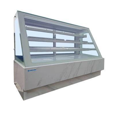 China Hot sale cake refrigeration equipment showcase,refrigerated cake showcase with CE/ETL for sale