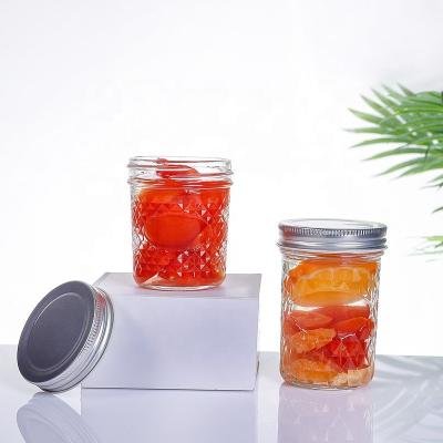 China Customized cheap popular transparent glass 20oz mason jar freshness preservation logo without handle for sale