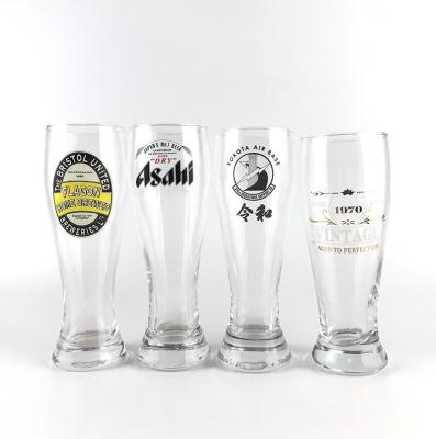 China 300ml 500ml 750ml 1000ml Custom Beautiful Stoneware Mug Tumblers Clear Beer Glass For Drinking for sale