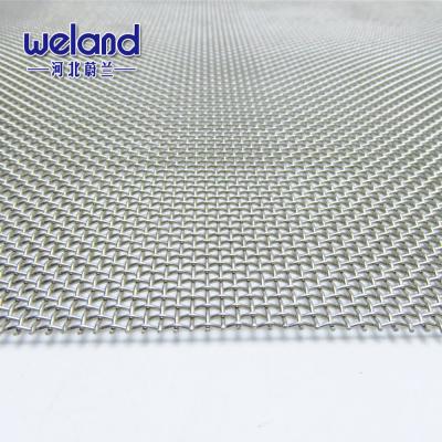 China Twill Weave Mesh Wire Cloth Stainless Steel 304 Screen Woven Twill Weave For 8-14 Days HBWELAND Cutting CN; HEB 304ss WL-12 for sale