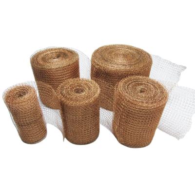 China Copper Wire Mesh Factory and Wholesaler Knitted Woven Reflux or Pest Control 100% Copper Mesh for Pest Control for sale