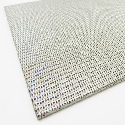 China Plain Weave Stainless Steel 5 Ply Sintered 1 Micron Mesh for sale