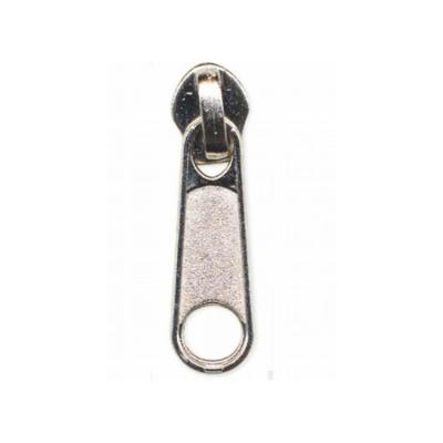 China Wholesale Nickel Plated #3 #5 #8 10# Long Good Quality Nylon Non Slip Lock Puller For Luggage for sale