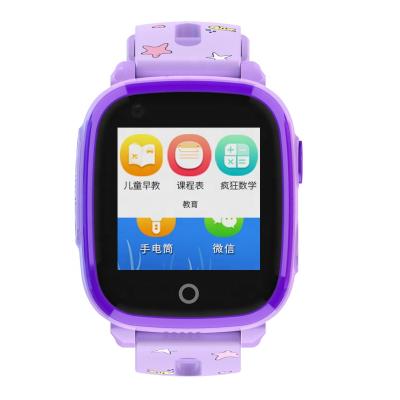 China New KT10 4G Touch Screen Automotive Kids Baby Watch GPS+WIFI+LBS Smart Tracker Wristwatch for sale