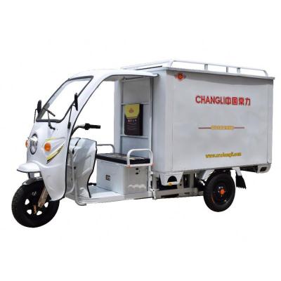 China Cargo Chang Li high quality low price electric tricycle fully enclosed express mini van truck for sale