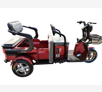 China Elderly Passenger Leisure Electric Tricycle Walking Guided Electric Scooter Mini Electric Tricycle for sale