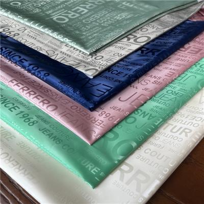 China New Product Version Popular Transfer Coating Printed Paper Fabric Shrink-Resistant For Costume Outwear for sale