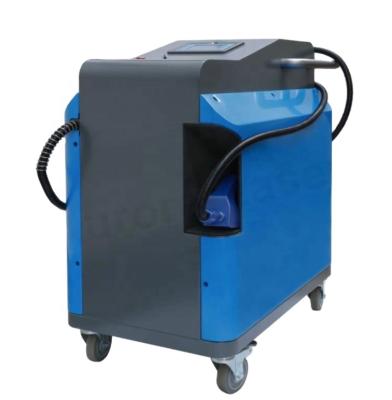 China Stainless Steel Aurora Laser Cleaning Machine 100W 200W High Efficiency Laser Machine Cleaning Cleaner for sale