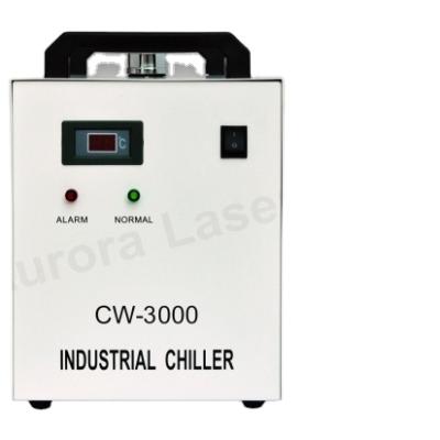 China For CO2 Cutting Machine Aurora Laser Air Cooled Water Refrigerators Cw-3000dk 9L Water Tank for sale