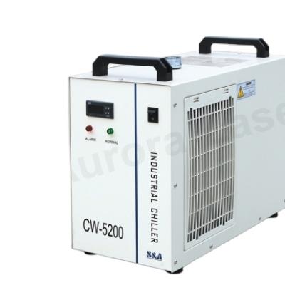 China For CO2 Cutting Machine Aurora Laser Air Cooled Water Refrigerators Cw-5000AG 6L Water Tank for sale