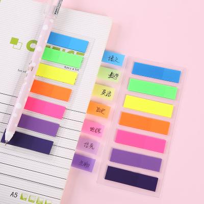 China Hot Selling Amazon Self Adhesive Waterproof Self Adhesive Neon Transparent Sticky Notes Pad Creative Memo Pad Sticky Note Custom Made for sale