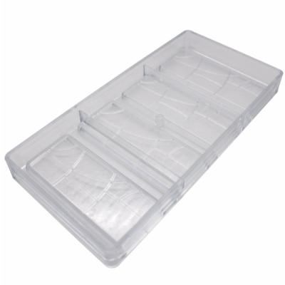 China Disposable Custom Diamond Chocolate Mold Polycarbonate Chocolate Mold Transparent PC Chocolate Mold for sale