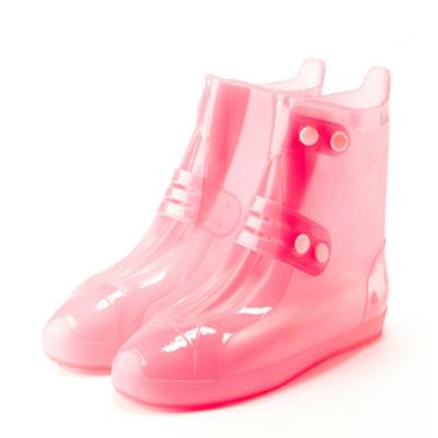 China Hot Selling Custom Washable Waterproof Protective Rain Boots Cover Non-slip Reusable Silicone Shoe Cover for sale