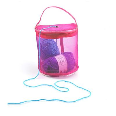 China Viable Popular Multi-Function Custom Convenient Household Storage Crochet Knitting Bag for sale