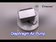 black color high output micro diaphragm air pump with long service lifetime