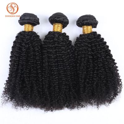 China Curly Curly Afro Mongolian Curly Hair Weave for sale