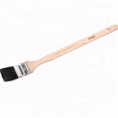 China Cleanging Chinese High Quality Paint Tool Wooden Handle Radiator Brush With Pig Hair for sale