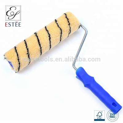 China Decorative Tiger Stripe Painting Paint Roller With Frame for sale