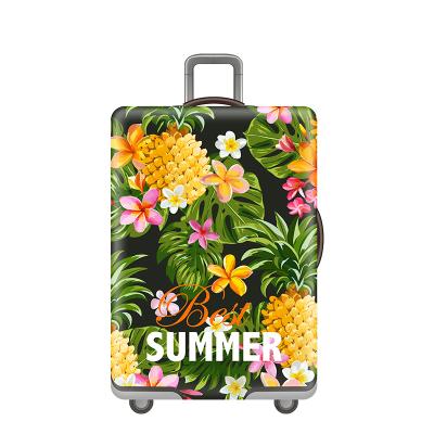 China Fabric Sindh Travel Luggage Cover Suitcase Protector Luggage And Luggage Tag Fits 18-32 Inch Luggage for sale