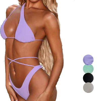 China Anti-Bacterial Ruiyi hot sell new style one shoulder swimsuit womens bikini sets sexy bathing suits for women for sale