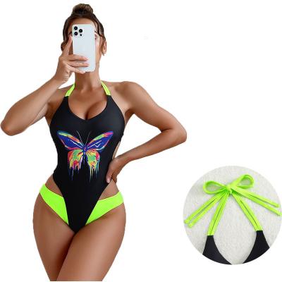 China Anti-Bacterial RUIYI sexy beach one piece micro bikini mini swimwear one piece bathing suit swimwear women 2023 for sale