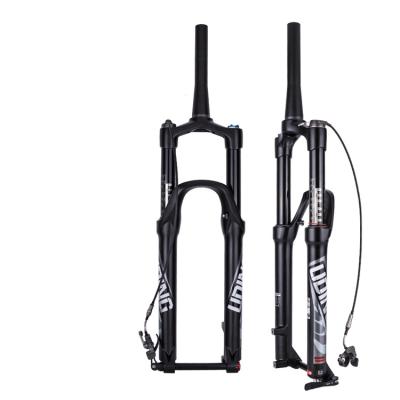 China Mountain Bikes UDING MTB 27.5 Axle -15*110 Front Fork Suspension Fork With Thrust With Outdoor Lock for sale