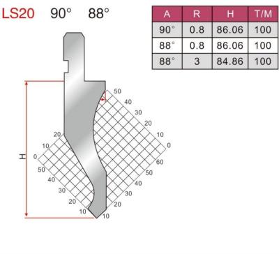 Κίνα Μηχανή κάμψης 42CrMo Dies LS20 Press Brake Tool προς πώληση